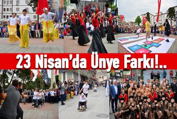 23 NİSAN’DA ÜNYE FARKI – 209